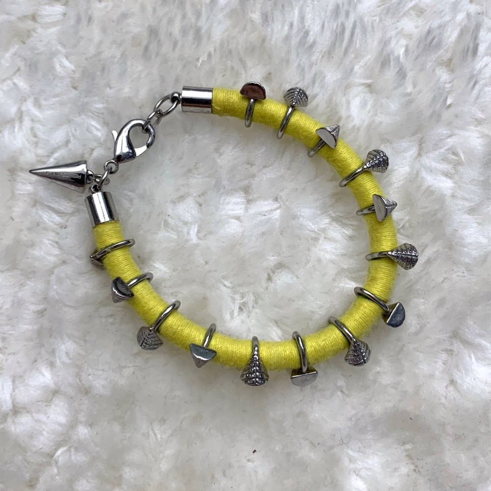 Rebecca Minkoff Neon Triangle Spike Bracelet